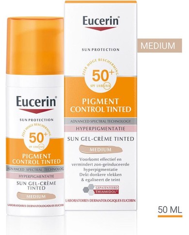 EUCERIN SUN PIGMENT CONTROL teinté 50+ Tube de 50 ml EUCERIN SUN PIGMENT CONTROL teinté 50+ Tube de 50 ml