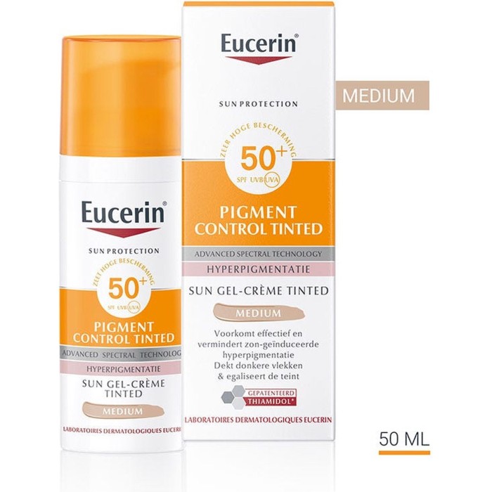 EUCERIN SUN PIGMENT CONTROL teinté 50+ Tube de 50 ml