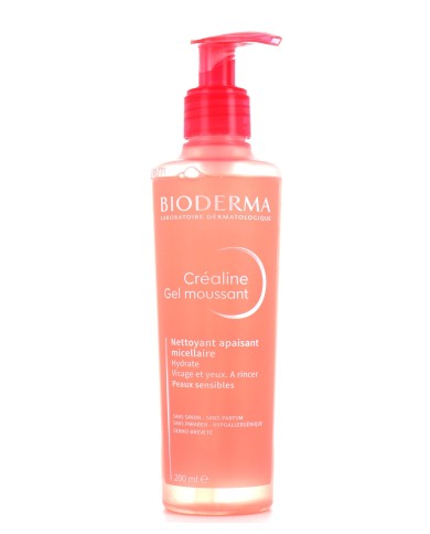 BIODERMA Créaline Gel Moussant NETTOYANT APAISANT Flacon de 500 ml