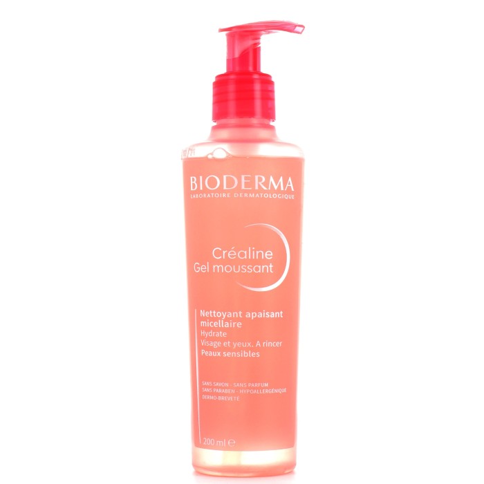 BIODERMA Créaline Gel Moussant NETTOYANT APAISANT Flacon de 500 ml