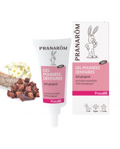 PRANAROM Gel poussées dentaires Tube de 15 ml PRANAROM Gel poussées dentaires Tube de 15 ml