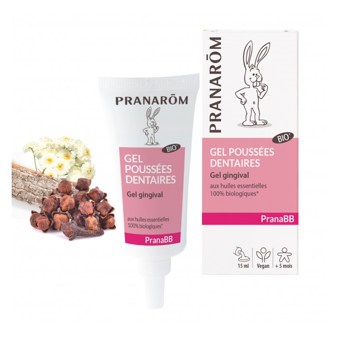 PRANAROM Gel poussées dentaires Tube de 15 ml PRANAROM Gel poussées dentaires Tube de 15 ml