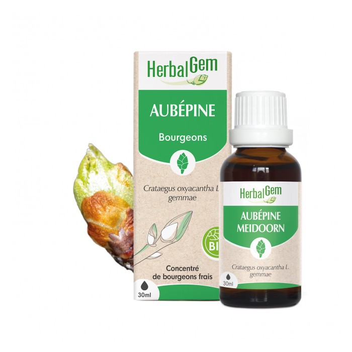 HERBALGEM Bourgeons d'Aubépine Flacon de 30 ml HERBALGEM Bourgeons d'Aubépine Flacon de 30 ml