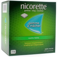 NICORETTE Menthe Glaciale 4 mg Boite de 105 gommes NICORETTE Menthe Glaciale 4 mg Boite de 105 gommes
