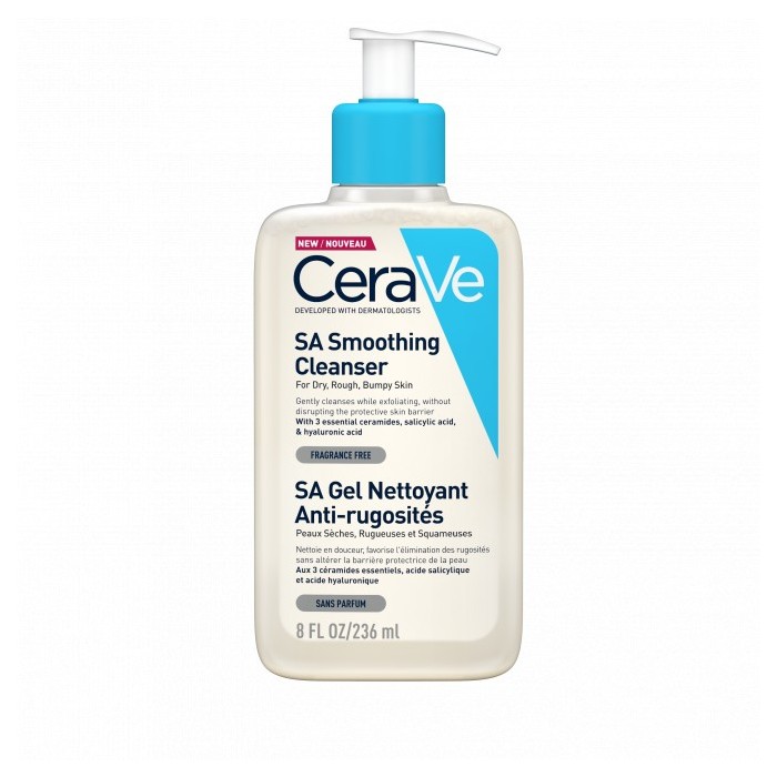 CERAVE SA Gel nettoyant anti rugosités Flacon pompe de 236 ml CERAVE SA Gel nettoyant anti rugosités Flacon pompe de 236 ml
