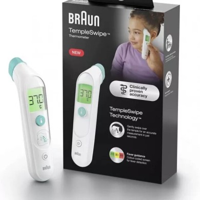 Braun Thermomètre Temporal TempleSwipe Braun Thermomètre Temporal TempleSwipe