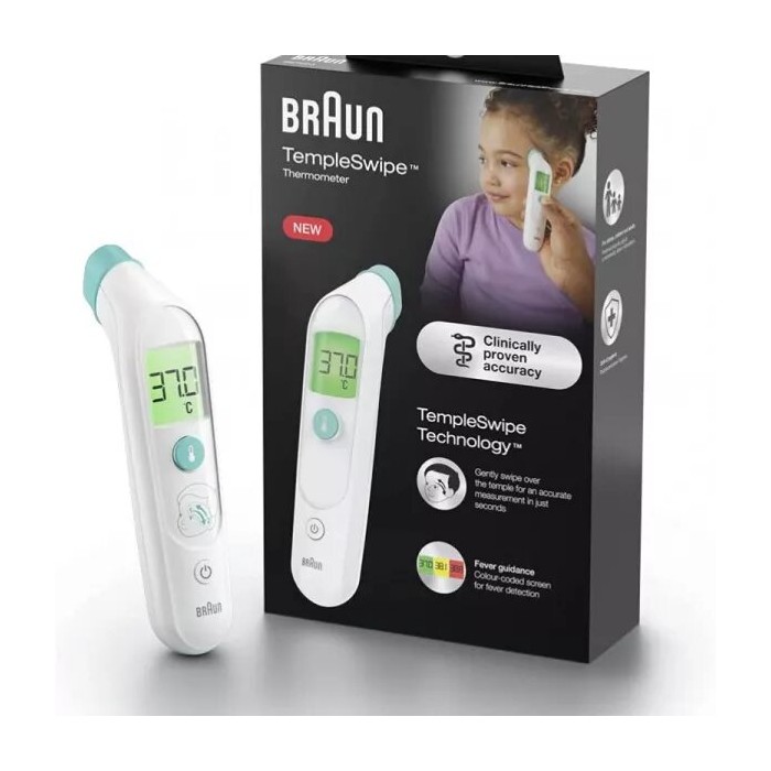 Braun Thermomètre Temporal TempleSwipe