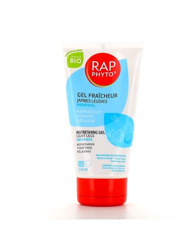 Rap Phyto Gel Fraîcheur Jambes Légères Bio Tube de 150 ml