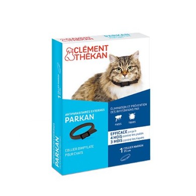 Clément Thékan Parkan Collier Antiparasitaire Chat 35 xm