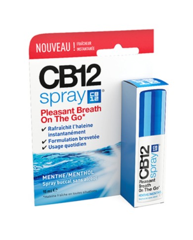 CB12 Spray haleine fraîche Flacon 15 ml
