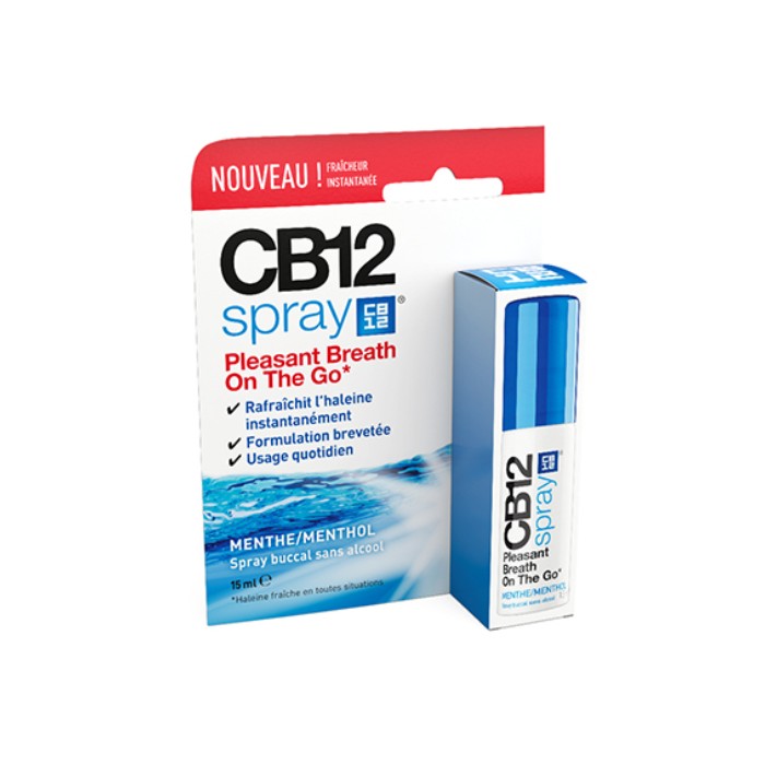 CB12 Spray haleine fraîche Flacon 15 ml