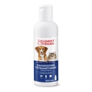 Clément Thékan Shampooing Tétraméthrine pour Chiens et Chats