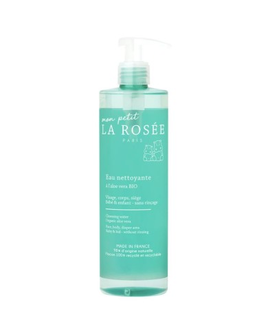 Mon petit LA ROSEE Eau nettoyante à l'aloe vera BIO Flacon pompe de 400 ml Mon petit LA ROSEE Eau nettoyante à l'aloe vera BIO Flacon pompe de 400 ml