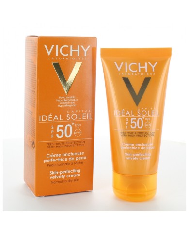 VICHY CAPITAL Soleil Crème Onctueuse Protectrice Spf 50 + TUbe de 50ml VICHY CAPITAL Soleil Crème Onctueuse Protectrice Spf 50 + TUbe de 50ml