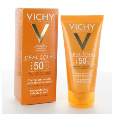 VICHY CAPITAL Soleil Crème Onctueuse Protectrice Spf 50 + TUbe de 50ml VICHY CAPITAL Soleil Crème Onctueuse Protectrice Spf 50 + TUbe de 50ml