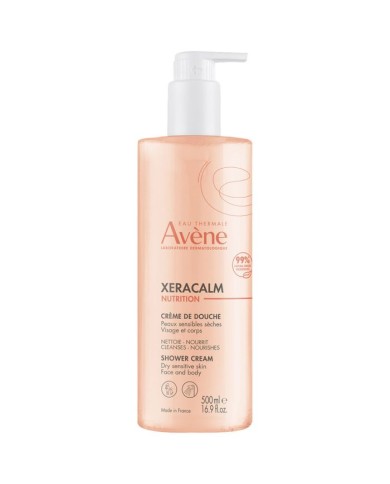 Avène Xeracalm Nutrition Crème de Douche Flacon pompe de  500ml Avène Xeracalm Nutrition Crème de Douche Flacon pompe de  500ml