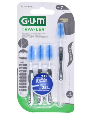 GUM TRAV-LER Brossette interdentaire 2.6 mm