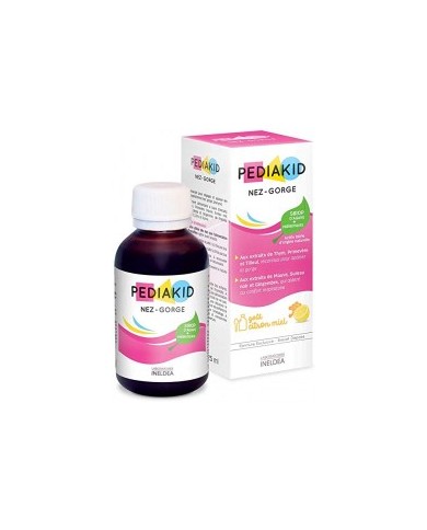 Pédiakid Nez-Gorge sirop Flacon de 125ml Pédiakid Nez-Gorge sirop Flacon de 125ml