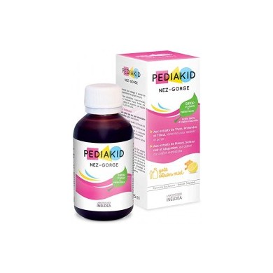 Pédiakid Nez-Gorge sirop Flacon de 125ml Pédiakid Nez-Gorge sirop Flacon de 125ml