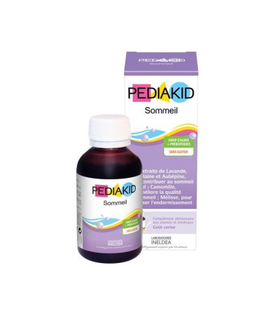 PEDIAKID Sommeil Sirop d' Agave + Prébiotiques Flacon de 125ml PEDIAKID Sommeil Sirop d' Agave + Prébiotiques Flacon de 125ml
