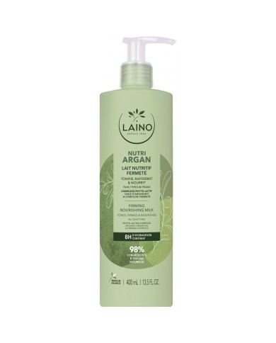 LAINO NUTRI ARGAN Lait nutritif Fermeté Flacon pompe de 400 ml LAINO NUTRI ARGAN Lait nutritif Fermeté Flacon pompe de 400 ml