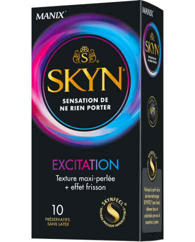 MANIX SKYN Excitation Boite de 10 préservatifs
