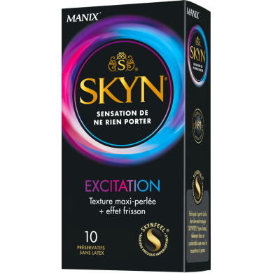 MANIX SKYN Excitation Boite de 10 préservatifs MANIX SKYN Excitation Boite de 10 préservatifs