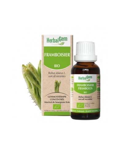 HerbalGem Bio Framboisier Flacon de 30 ml HerbalGem Bio Framboisier Flacon de 30 ml