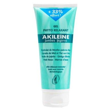 Akileine Gel Phyto Relaxant Jambes Tube de 200ml