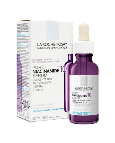 LA ROCHE POSAY PURE NIACINAMIDE 10 SÉRUM CONCENTRÉ ANTI-TACHES AU NIACINAMIDE Flacon de 30 ml