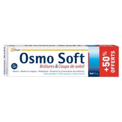 OSMO SOFT Brûlures et coups de soleil Tube de 75 grammes ( 50 % offert) OSMO SOFT Brûlures et coups de soleil Tube de 75 grammes ( 50 % offert)