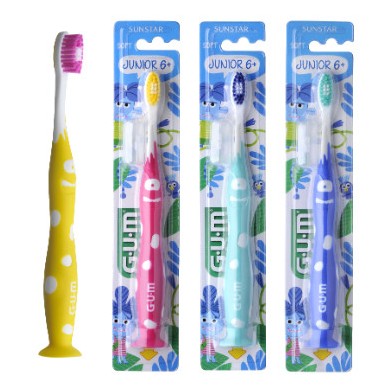 GUM Brosse à dents JUNIOR 6 ans et + Souple GUM Brosse à dents JUNIOR 6 ans et + Souple