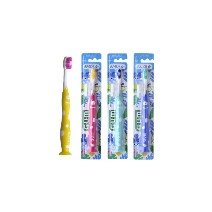GUM Brosse à dents JUNIOR 6 ans et + Souple
