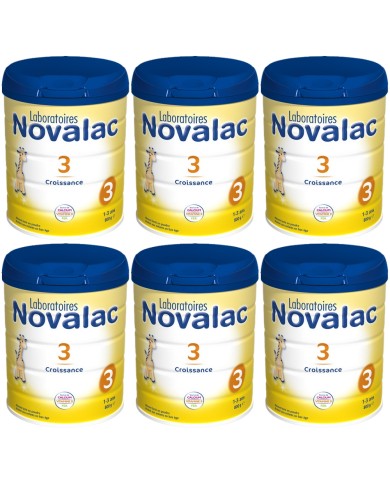 NOVALAC 3ème âge Offre pour un carton de 6 boites NOVALAC 3ème âge Offre pour un carton de 6 boites