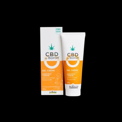 CBD by Boiron Gel crème - Assouplit & apaise  Tube de 40 grammes CBD by Boiron Gel crème - Assouplit & apaise  Tube de 40 grammes