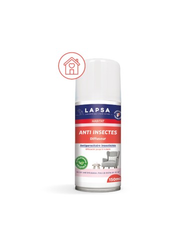 LAPSA HABITAT FOGGER DIFFSEUR ANTI INSECTES 150ML
