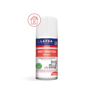 LAPSA HABITAT FOGGER DIFFSEUR ANTI INSECTES 150ML