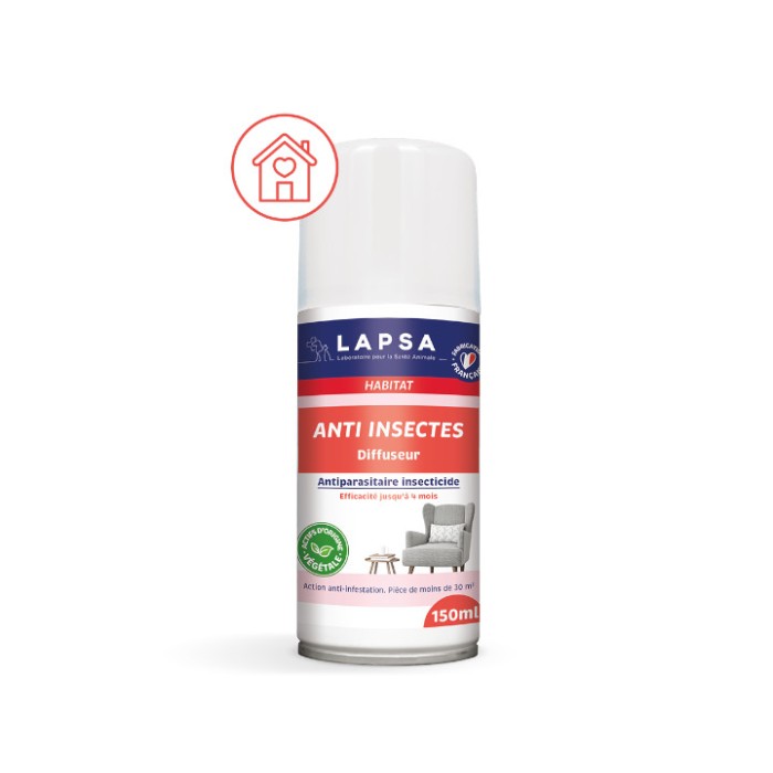LAPSA HABITAT FOGGER DIFFSEUR ANTI INSECTES 150ML