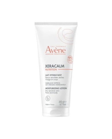 AVÈNE XERACALM NUTRITION - Lait Hydratant - Visage et Corps - Peaux Sensibles et Sèches, 200ml AVÈNE XERACALM NUTRITION - Lait Hydratant - Visage et Corps - Peaux Sensibles et Sèches, 200ml
