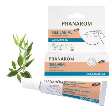 PRANAROM Gel labial pour boutons de fièvres Tube de 5 ml