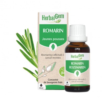 HERBALGEM Jeunes pousses de ROMARIN BIO Flacon de 30 ml