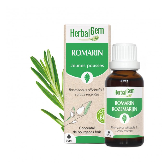 HERBALGEM Jeunes pousses de ROMARIN BIO Flacon de 30 ml