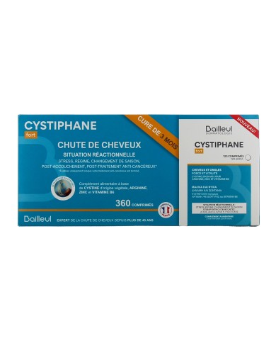 Cystiphane Fort Situation Réactionnelle Cure de 3 mois