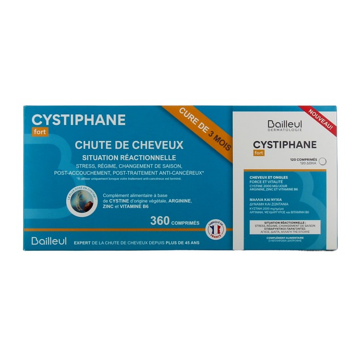 Cystiphane Fort Situation Réactionnelle Cure de 3 mois