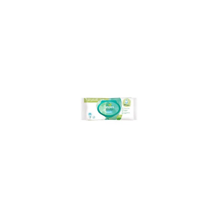 PAMPERS AQUA Harmonie Paquet de 48 lingettes