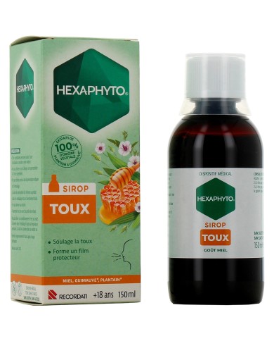 HEXAPHYTO Sirop toux + 18 as Flacon de 150 ml