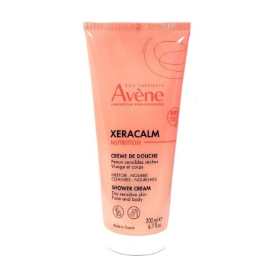 Avène Xeracalm Nutrition Crème de Douche Tube de 200ml Avène Xeracalm Nutrition Crème de Douche Tube de 200ml