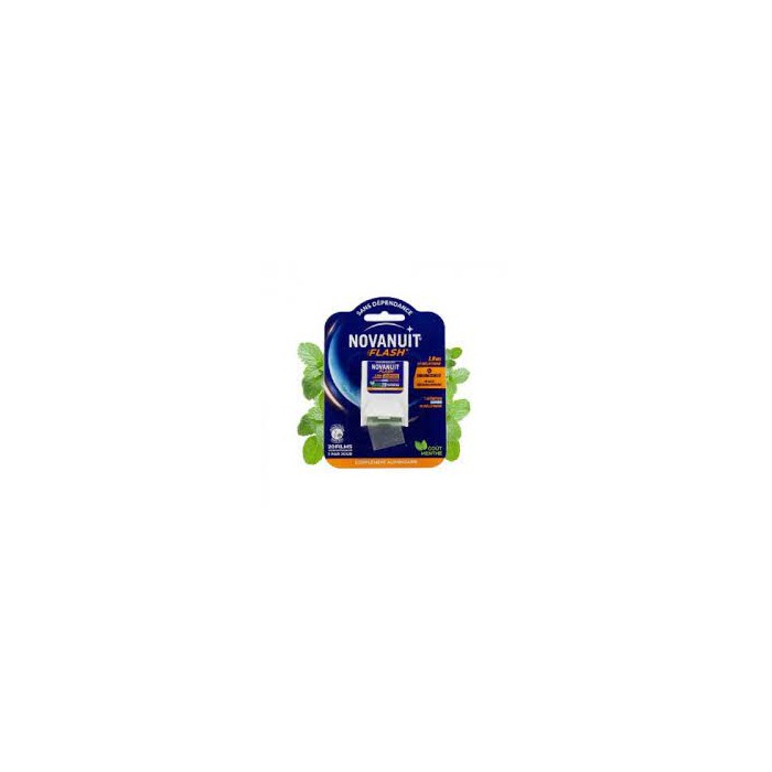 Novanuit Flash 1,9 mg de mélatonine Boite de 20 film orodispersibles