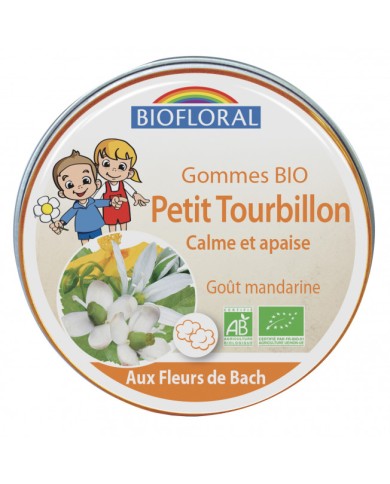 BIOFLORAL Gommes enfants Petit Tourbillon Boite de  45 grammes