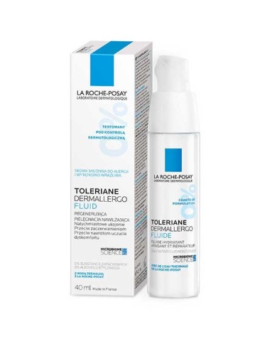 La Roche-Posay Toleriane Fluide Visage Hydratant Peaux Hypersensibles Tube de 40 ml La Roche-Posay Toleriane Fluide Visage Hydratant Peaux Hypersensibles Tube de 40 ml